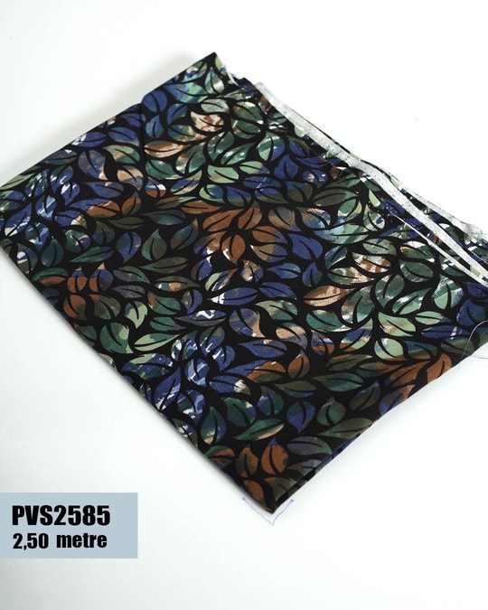 Dar En Pamuk Viskon Parça Kumaş PVS2585-85PVS2585