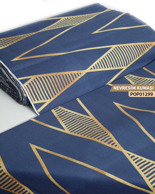 DESENLİ Poplin Nevresim Kumaşı En 240 cm-POP01299-299POP01299