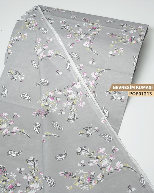 DESENLİ Poplin Nevresim Kumaşı En 240 cm-POP01213-213POP01213