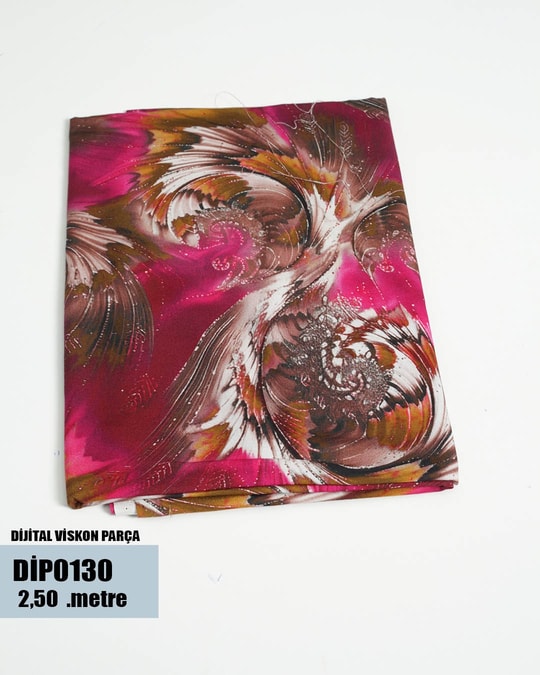 DİJİTAL Viskon Parça Kumaş DİP0130-30DİP0130