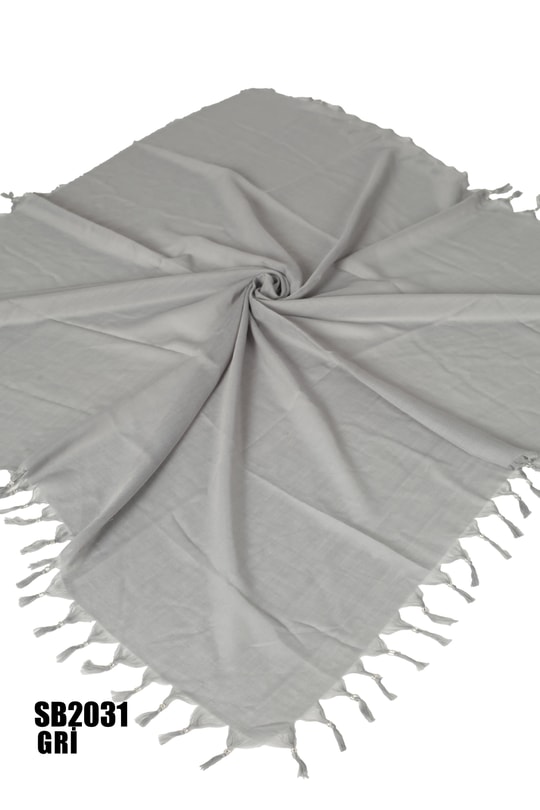 DİMİ 110*110 CM COTTON SÖKME BONCUKLU EŞARP SB2031-6116SB2031