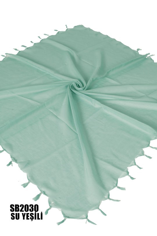 DİMİ 110*110 CM COTTON SÖKME BONCUKLU EŞARP SB2030-6115SB2030