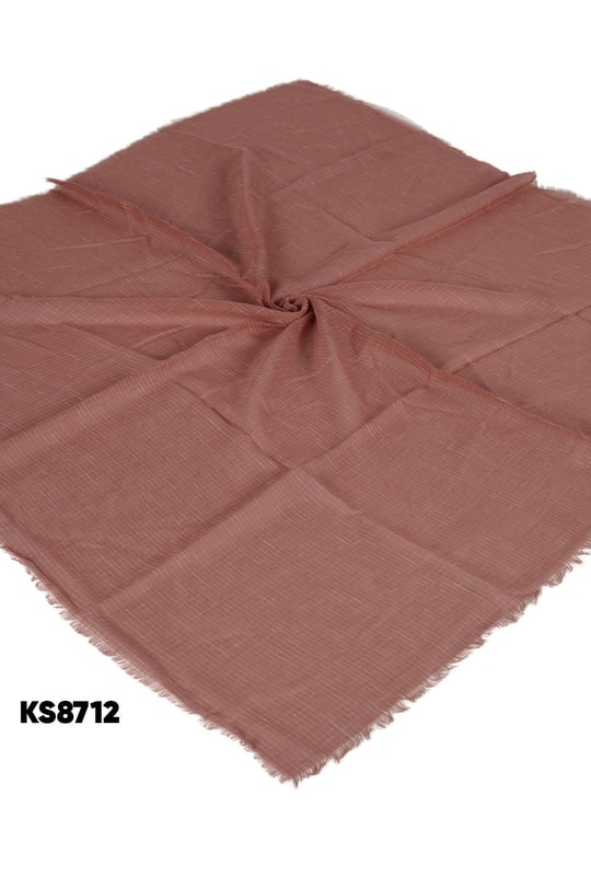 Kampanyalı Desenli Flamlı Eşarp KS8712-2612KS8712-2612