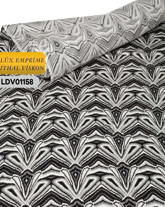 Lüks İthal Empirme Dar En Viskon 90cm-LDV01158LDV01158