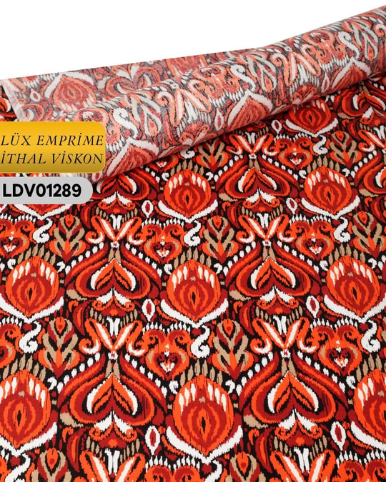 Lüks İthal Empirme Dar En Viskon 90cm-LDV01289LDV01289