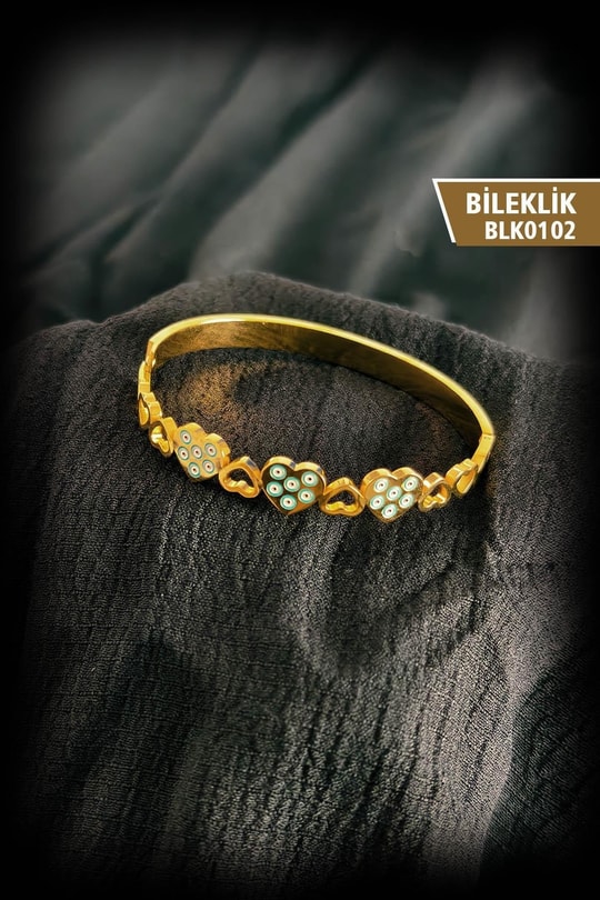 PASLANMAZ ÇELİK KELEPÇE BİLEKLİK BLK0102-1217BLK0102-1217