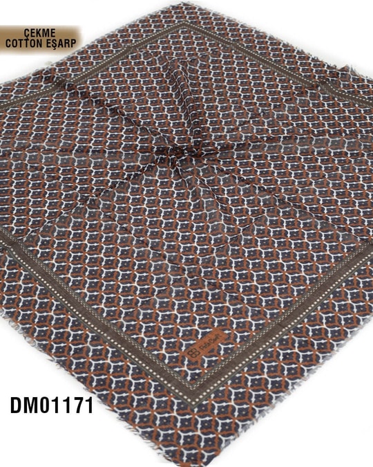POLO CRAFT Çekme Pamuk Eşarp 100*100cm  DM01171-1827DM01171