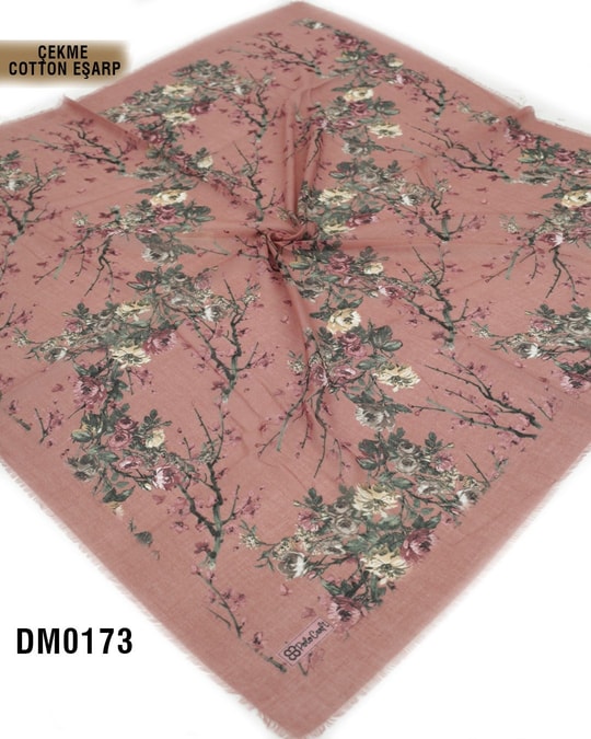 POLO CRAFT Çekme Pamuk Eşarp 100*100cm  DM0173-2120DM0173