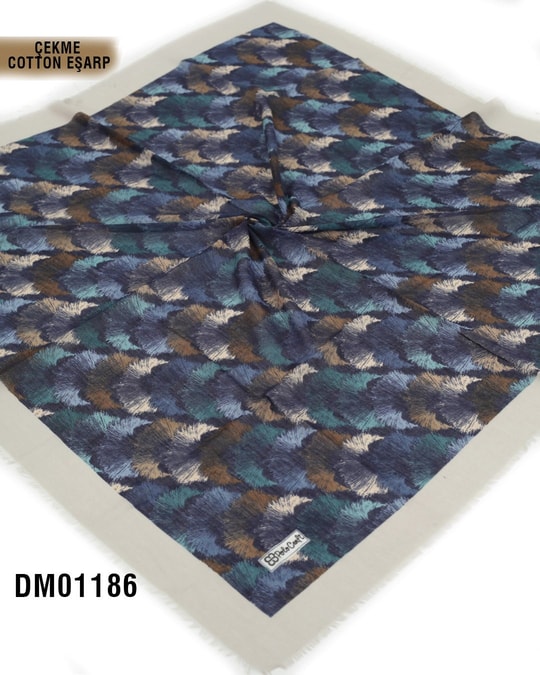 POLO CRAFT Çekme Pamuk Eşarp 100*100cm  DM01186-1707DM01186