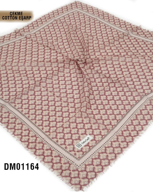 POLO CRAFT Çekme Pamuk Eşarp 100*100cm  DM01164-1820DM01164