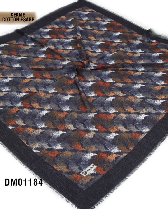POLO CRAFT Çekme Pamuk Eşarp 100*100cm  DM01184-1704DM01184