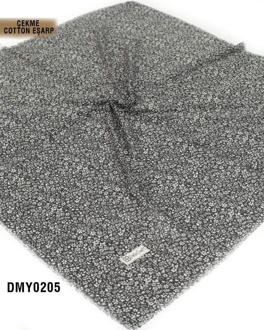 POLO CRAFT Çekme Pamuk Eşarp 100*100cm  DMY0205-3125DMY0205