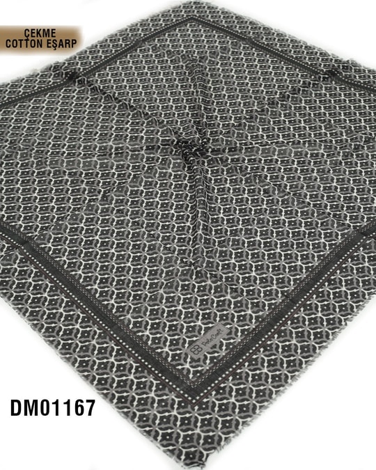 POLO CRAFT Çekme Pamuk Eşarp 100*100cm  DM01167-1823DM01167