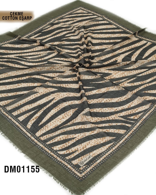POLO CRAFT Çekme Pamuk Eşarp 100*100cm  DM01155-1811DM01155