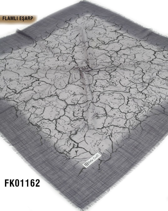 POLO CRAFT FLAMLI Pamuk Eşarp 100*100cm  FK01162-1417FK01162