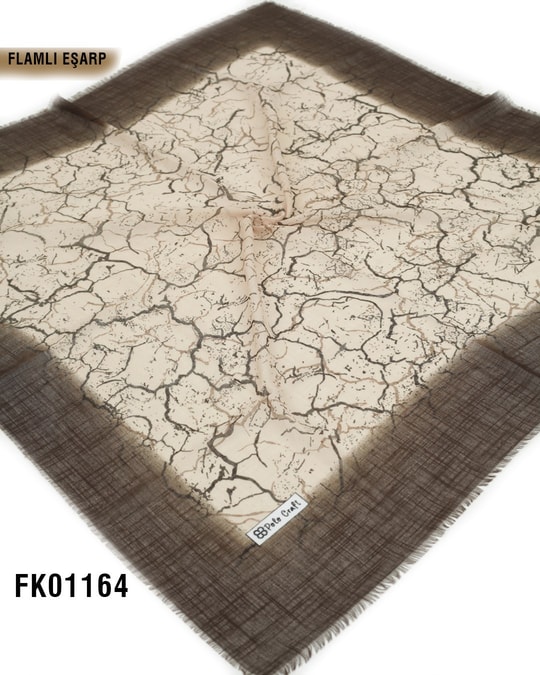 POLO CRAFT FLAMLI Pamuk Eşarp 100*100cm  FK01164-1419FK01164