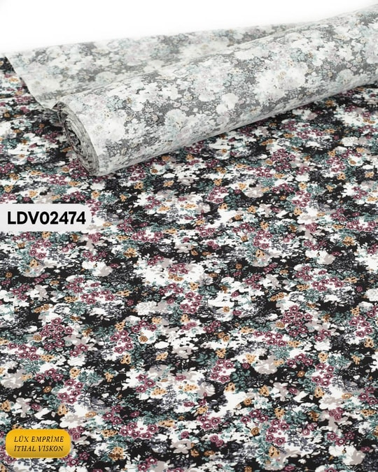 Tek En Pamuk Viskon Kumaş ( TEK EN ) 90cm-LDV02474LDV02474