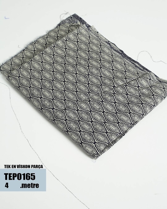 TEK En Pamuk Viskon Parça Kumaş TEP0165-65TEP0165