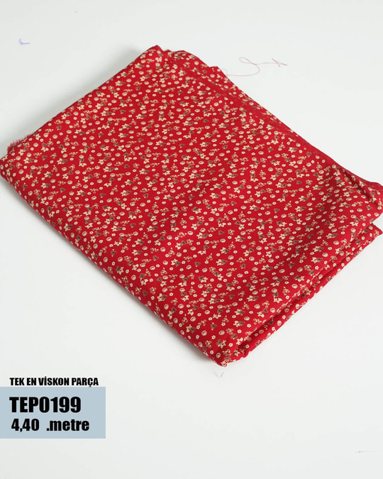 TEK En Pamuk Viskon Parça Kumaş TEP0199-99TEP0199