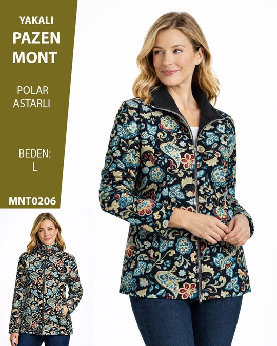 VİEMOR OTANTİK  PAZEN Dik Yaka mont L MNT0206-21937MNT0206