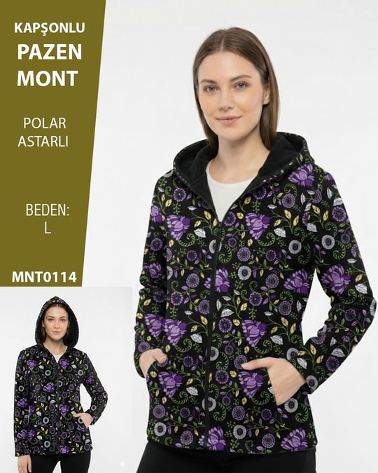 VİEMOR OTANTİK  PAZEN Kapişonlu mont L MNT0114-21924MNT0114