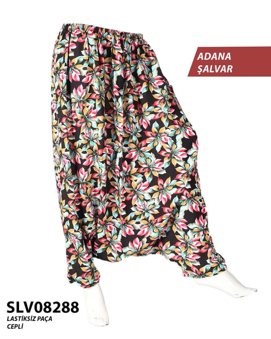 Yeni Viskon Adana Şalvar (Cepli) SLV08288-8018SLV08288
