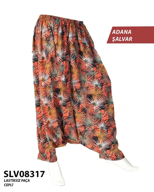Yeni Viskon Adana Şalvar (Cepli) SLV08317-8203SLV08317