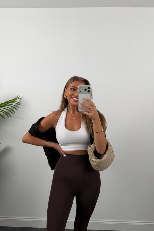 Oysh Model Lüx Kalite Soft Touch Tayt Acı Kahve 
