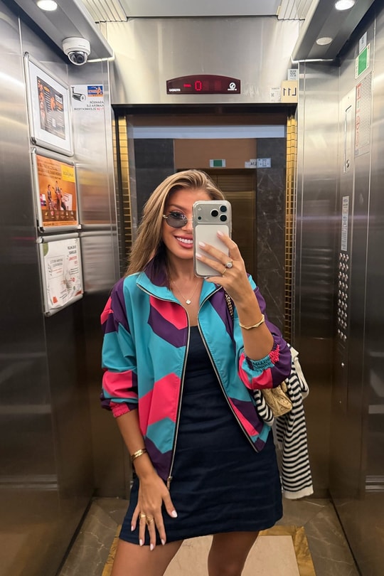 80 Ler Retro Bomber Ceket