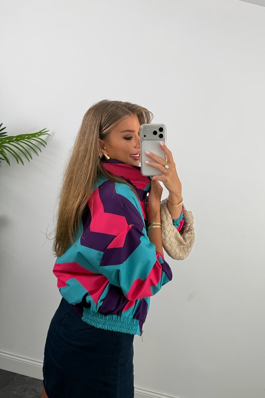80 Ler Retro Bomber Ceket