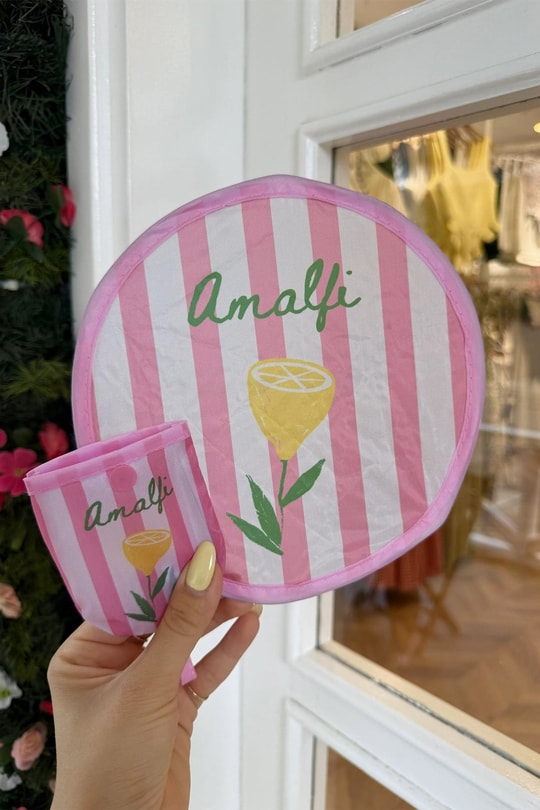 Amalfi Katlanabilir Çantalı Yelpaze