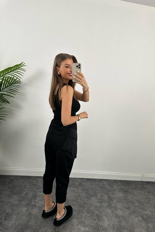 Bebe Marka Cep Detaylı Tasarım Jogger Pantolon