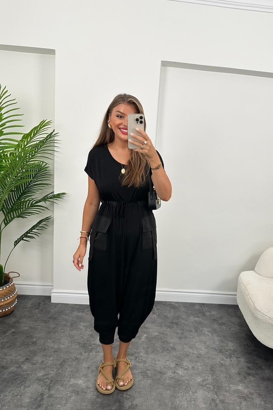 Lüx Kalite Bebe Marka Likralı Harem Tulum