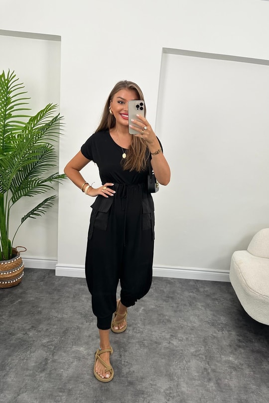 Lüx Kalite Bebe Marka Likralı Harem Tulum