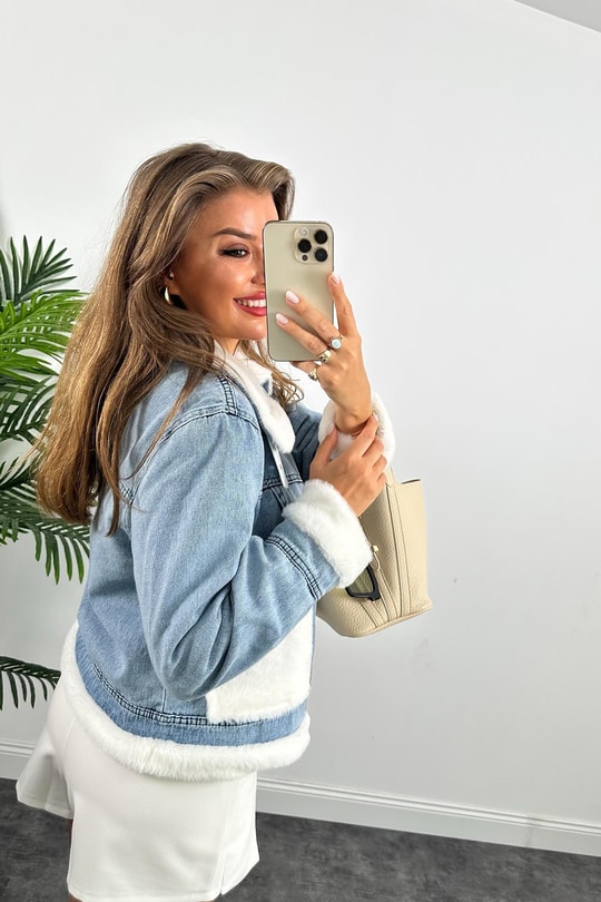 Lüx Kalite İpek Kürklü Premium Jean Mont