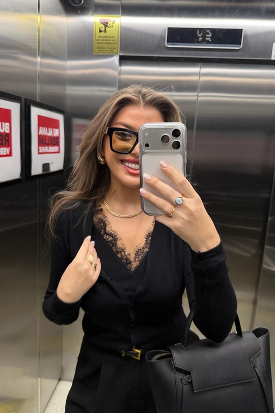 Lüx Kalite Kaşmir Dokulu Dantelli Atlet Hırka Birleşik Triko