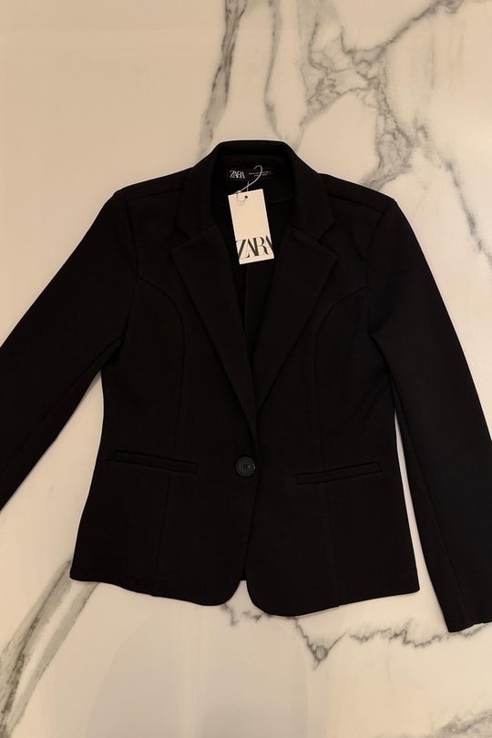 Lüx Kalite Likralı Çelik Kumaş Oturtma Blazer Ceket