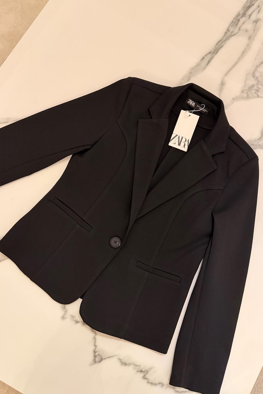 Lüx Kalite Likralı Çelik Kumaş Oturtma Blazer Ceket