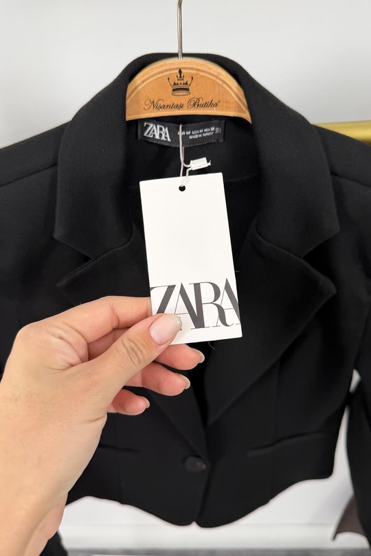 Lüx Kalite Likralı Çelik Kumaş Oturtma Blazer Ceket