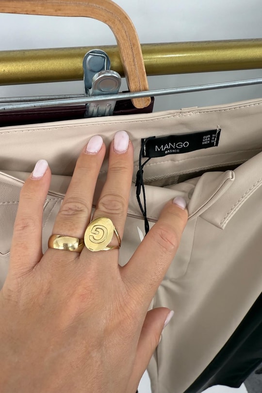 Lüx Kalite Mng Model Likralı Yumuşak Deri Pantolon Taş