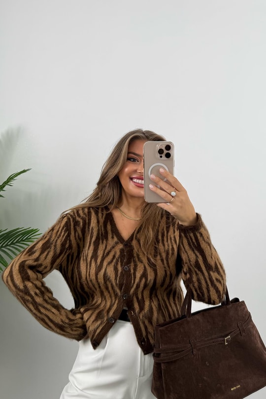 Massi Model Kaşmir Dokulu Yumoş Hırka