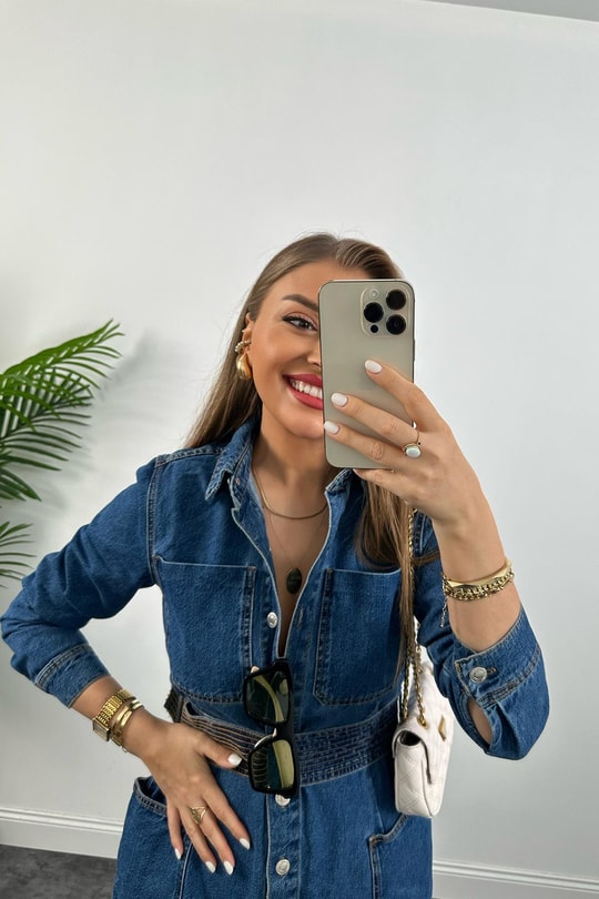Orjinal Marka Premium Jean Elbise