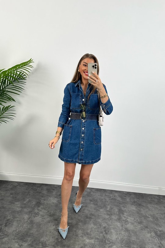 Orjinal Marka Premium Jean Elbise