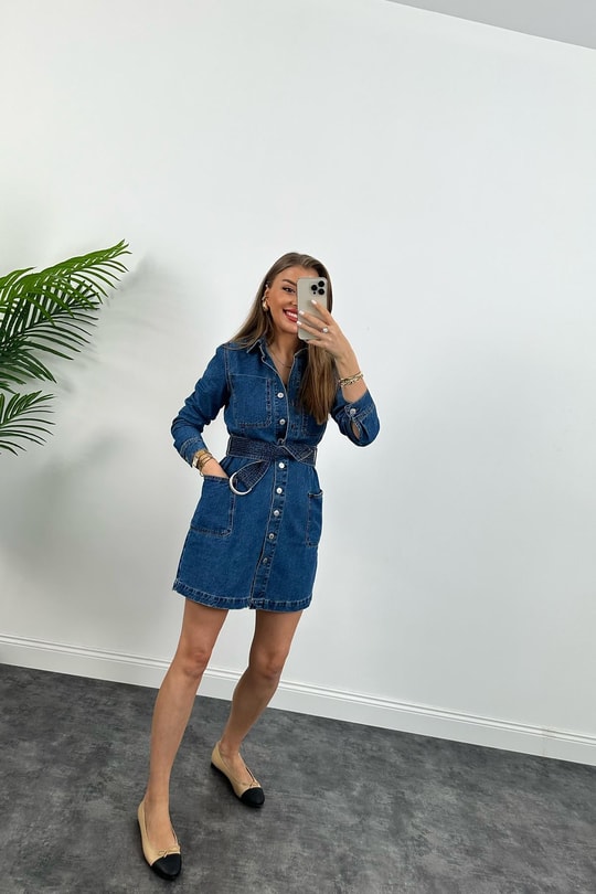 Orjinal Marka Premium Jean Elbise