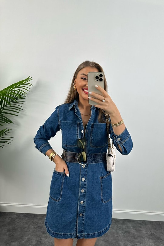 Orjinal Marka Premium Jean Elbise