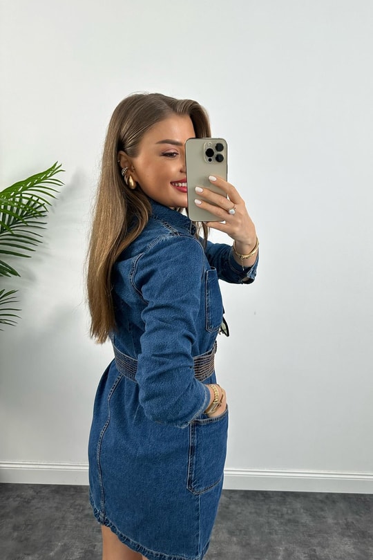 Orjinal Marka Premium Jean Elbise