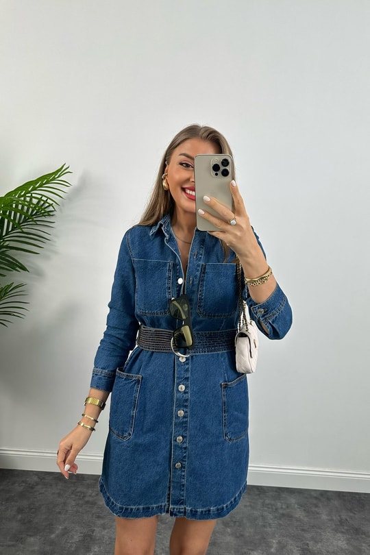 Orjinal Marka Premium Jean Elbise