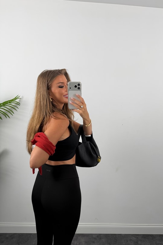 Oysh Model Lüx Kalite Soft Touch Tayt Siyah 