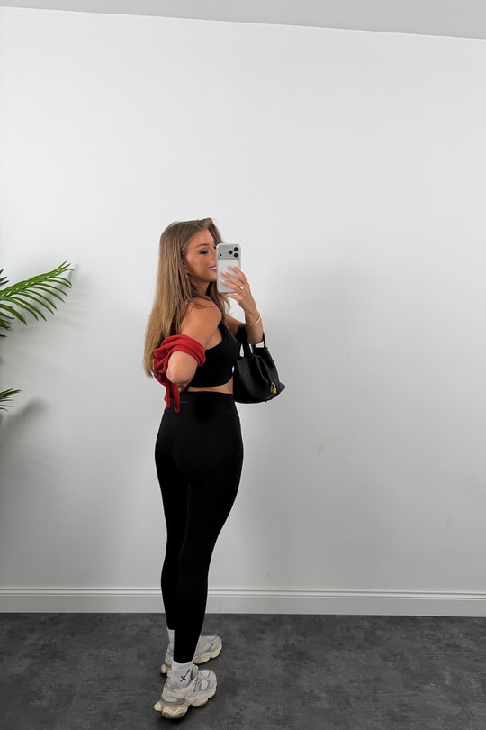 Oysh Model Lüx Kalite Soft Touch Tayt Siyah 
