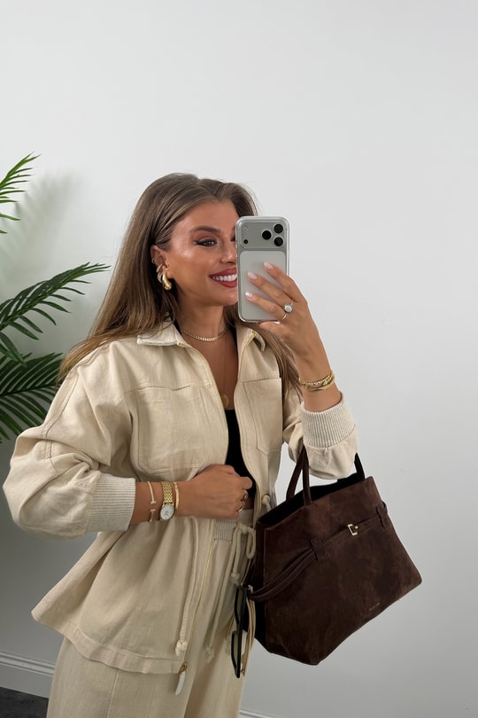 Premium Seri %100 Organik Kumaş Gabardin Ceket Pantolon Takım